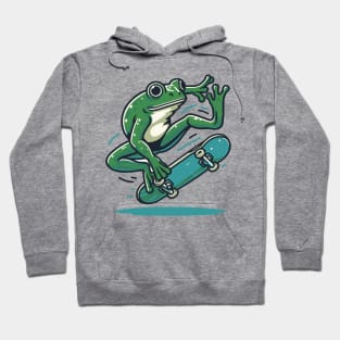 Skater Frog Hoodie